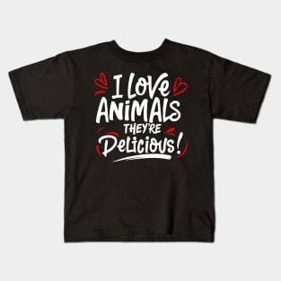 International Eat an Animal Day Kids T-Shirt